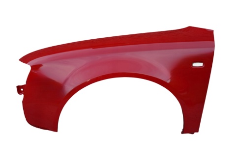 Audi A4 B6 8E 00-04r. błotnik lewy czerwony LY3J