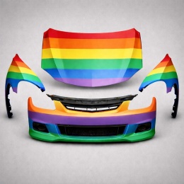 Audi A4 B6 maska, błotniki, zderzaki, w kolorze LZ9W, LY7W, LZ5L, inne