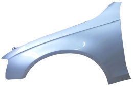 Audi A4 B8 12-15r LIFT lewy błotnik srebrny LZ7G