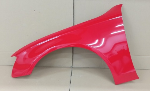 Audi A4 B8 8K 08-11 błotnik lewy czerwony LY3J