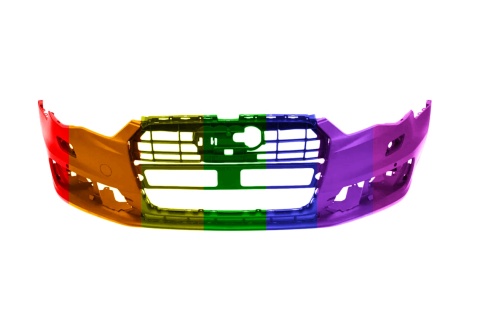 Audi A6 C7 4G LIFT 14-18r zderzak przedni Każdy Kolor