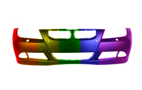 BMW 3 E90 E91 04-08r zderzak przedni Każdy Kolor