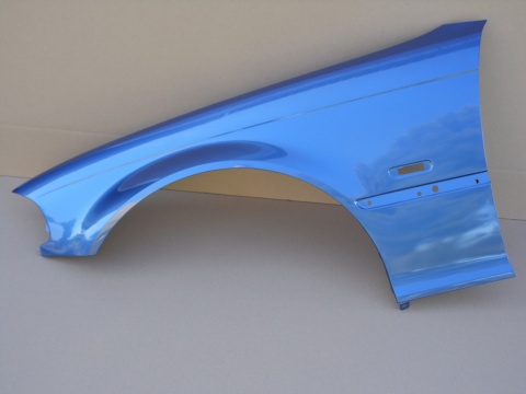 BMW E46 99-03 Coupe Cabrio błotnik lewy niebieski 335