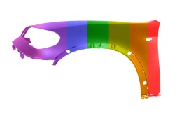 BMW X5 E70 LIFT 10-13r. Błotnik lewy Każdy kolor