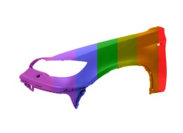 BMW X6 E71 08-14r. Błotnik lewy Każdy kolor