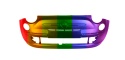 Fiat 500 (312) 07-14r zderzak przedni Każdy Kolor