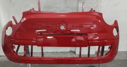 Fiat 500 (312) 07-14r zderzak przedni czerwony 111