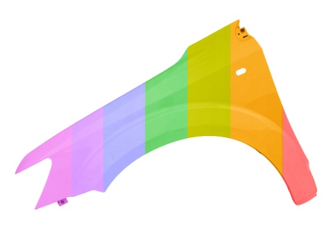 Fiat Freemont (JC) 11-15r błotnik lewy Każdy kolor