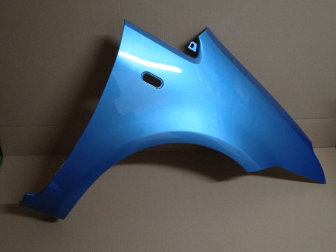 Ford C-max DM2 04-10r prawy błotnik niebieski Q8