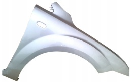 Ford Focus Mk2 04-07 prawy błotnik srebrny 03