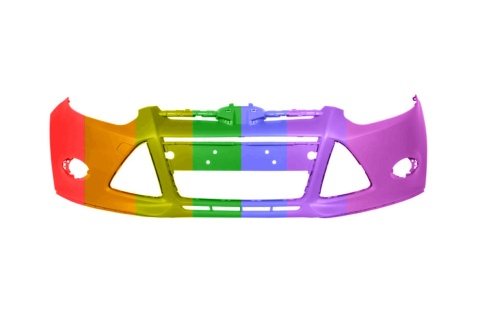 Ford Focus III Mk3 11-14r. Zderzak przedni Każdy kolor