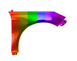 Ford Focus Mk3 11-18r. błotnik prawy Każdy kolor