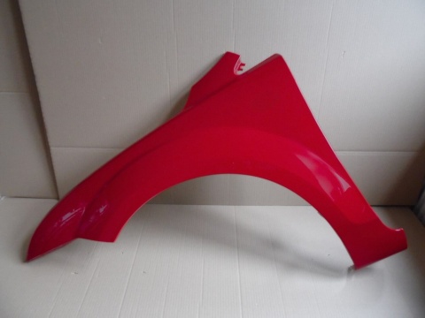 Ford Focus Mk2 II 08-10r. błotnik lewy czerwony 3RSE