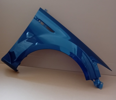 Ford Mondeo IV BA7 07-15r błotnik prawy niebieski SA BMZE