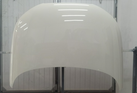 Audi A1 8X 10-18r Maska biała LY9K