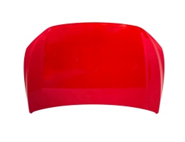 VW Polo VI 6 AW 17-24r Maska czerwona LP3G