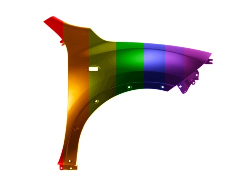 Nissan Juke I (F15) 10-14r błotnik prawy Każdy Kolor