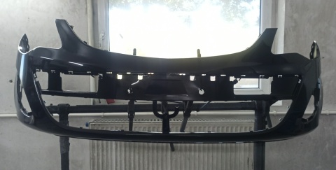Opel Corsa D LIFT 11-14r zderzak przedni czarny Z20R