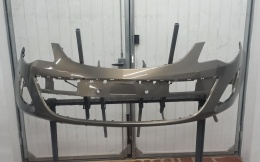 Opel Corsa D LIFT 11-14r zderzak przedni szary Z40W