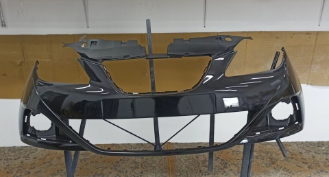 Seat Ibiza IV 6J 08-12r zderzak przedni czarny LC9Z