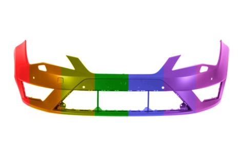 Seat Leon 3 5F 12-16r Zderzak przedni Każdy kolor