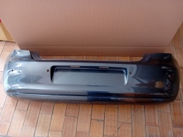 VW Polo 6R 6C 09-13r zderzak tylny szary LD7R