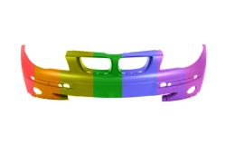 BMW 1 E87 04-07r zderzak przedni Każdy kolor