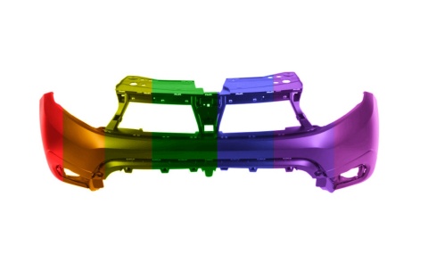 Dacia Duster 2 17-22r zderzak przedni Każdy kolor