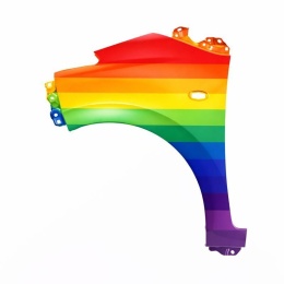 Citroen C1 II 14-22r błotnik lewy Każdy kolor