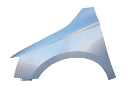 Skoda Fabia III NJ 14-21r. błotnik lewy srebrny LA7W