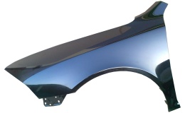 Skoda Octavia 2 II 1Z 04-08r lewy błotnik czarny 9910