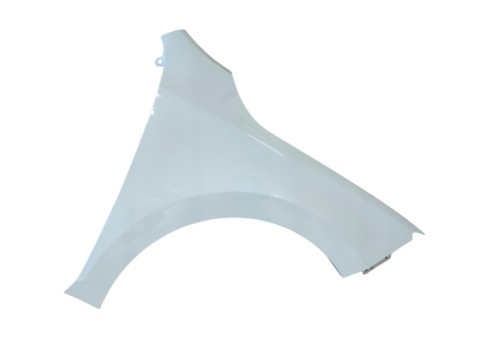 Skoda Rapid (NH) 12-19r. błotnik prawy biały LF9E