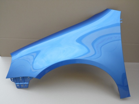 VW Golf 5 1K1 Hatchback 03-09r lewy błotnik niebieski LC5G