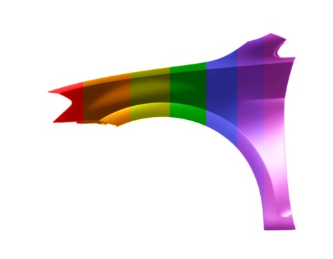 VW Golf 7 VII 12-16r lewy lub prawy każdy kolor na zamówienie