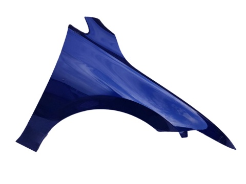 VW Golf 8 (5H) 2020r- błotnik prawy niebieskim LC5B