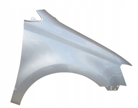 VW Polo V 6R 6C 09-17r prawy błotnik srebrny LA7W