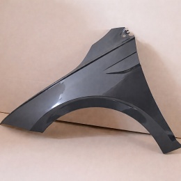 VW Polo VI 6 AW 17-24r. błotnik lewy w kolorze szarym LI7F