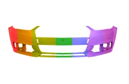 Zderzak przód do Audi A1 8X 15-18r. LIFT Każdy kolor